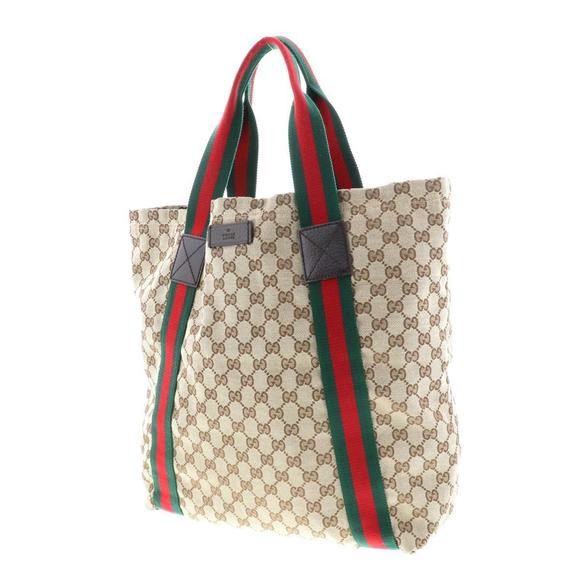 Gucci Sherry Line GG Canvas Tote Bag - Picture 5 of 5